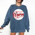 Mama Baseball Mom Comfort Colors Sweatshirt Blue Jean Mama Baseball Mom Comfort Colors Sweatshirt Blue Jean