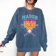 Mason 41 Meme Ice Cream Drip Baseball Birthday Costume Comfort Colors Sweatshirt Blue Jean Mason 41 Meme Ice Cream Drip Baseball Birthday Costume Comfort Colors Sweatshirt Blue Jean