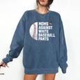Moms Against Baseball Pants Baseball Mom Premium Comfort Colors Sweatshirt Blue Jean Moms Against Baseball Pants Baseball Mom Premium Comfort Colors Sweatshirt Blue Jean