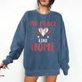 No Place Like Home Baseball Mom Kids Family Fun Comfort Colors Sweatshirt Blue Jean No Place Like Home Baseball Mom Kids Family Fun Comfort Colors Sweatshirt Blue Jean