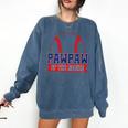 Pawpaw Rookie Of Year 1st Birthday Baseball Theme Matching Comfort Colors Sweatshirt Blue Jean Pawpaw Rookie Of Year 1st Birthday Baseball Theme Matching Comfort Colors Sweatshirt Blue Jean