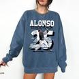 Pete Alonso Baltimore Baseball Players MLBPAL204M Comfort Colors Sweatshirt Blue Jean Pete Alonso Baltimore Baseball Players MLBPAL204M Comfort Colors Sweatshirt Blue Jean