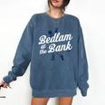 Philly Bedlam Bedlam At The Bank Philadelphia Baseball Premium Tri-Blend Comfort Colors Sweatshirt Blue Jean