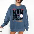 Proud Mom Of An Awesome Baseball Baseball Mom Comfort Colors Sweatshirt Blue Jean Proud Mom Of An Awesome Baseball Baseball Mom Comfort Colors Sweatshirt Blue Jean