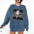 Retro Baseball Mom Mama Baseball Life Mother's Day Baseball Premium Tri-Blend Comfort Colors Sweatshirt Blue Jean Retro Baseball Mom Mama Baseball Life Mother's Day Baseball Premium Tri-Blend Comfort Colors Sweatshirt Blue Jean