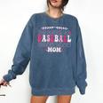 Retro Groovy Baseball Mom Proud Baseball Mom Comfort Colors Sweatshirt Blue Jean Retro Groovy Baseball Mom Proud Baseball Mom Comfort Colors Sweatshirt Blue Jean