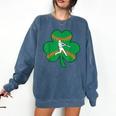 Retro Shamrock Baseball St Patricks Day Men Women Boys Girls Comfort Colors Sweatshirt Blue Jean Retro Shamrock Baseball St Patricks Day Men Women Boys Girls Comfort Colors Sweatshirt Blue Jean