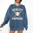 Schlitt Happens Baseball Apparel Love The Bronx Comfort Colors Sweatshirt Blue Jean Schlitt Happens Baseball Apparel Love The Bronx Comfort Colors Sweatshirt Blue Jean