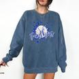 School Spirit Panthers Panther Pride Baseball Mom For Women Comfort Colors Sweatshirt Blue Jean School Spirit Panthers Panther Pride Baseball Mom For Women Comfort Colors Sweatshirt Blue Jean