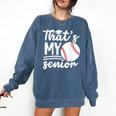 My Senior Baseball Senior Mom 2026 Baseball Senior Mama Comfort Colors Sweatshirt Blue Jean My Senior Baseball Senior Mom 2026 Baseball Senior Mama Comfort Colors Sweatshirt Blue Jean