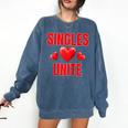Singles Unite Valentines Day Humor For Singles Raglan Baseball Tee Comfort Colors Sweatshirt Blue Jean Singles Unite Valentines Day Humor For Singles Raglan Baseball Tee Comfort Colors Sweatshirt Blue Jean