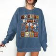 Six Seven 67 Happy Pi Day 314 Football Basketball Baseball Comfort Colors Sweatshirt Blue Jean