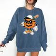 Spooky Jack O Lantern Baseball Halloween Costumes Boys Comfort Colors Sweatshirt Blue Jean Spooky Jack O Lantern Baseball Halloween Costumes Boys Comfort Colors Sweatshirt Blue Jean