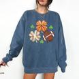 St Patricks Day Shamrock Basketball Baseball Irish Boys Men Comfort Colors Sweatshirt Blue Jean St Patricks Day Shamrock Basketball Baseball Irish Boys Men Comfort Colors Sweatshirt Blue Jean