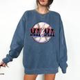 T Ball Mama Baseball Mama Baseball Mom Comfort Colors Sweatshirt Blue Jean T Ball Mama Baseball Mama Baseball Mom Comfort Colors Sweatshirt Blue Jean