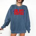 AS Tees Baseball Mom Era Mommy Mama Comfort Colors Sweatshirt Blue Jean AS Tees Baseball Mom Era Mommy Mama Comfort Colors Sweatshirt Blue Jean