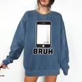 Texted First Bruh Seen Message Valentine's Day Humor Raglan Baseball Tee Comfort Colors Sweatshirt Blue Jean Texted First Bruh Seen Message Valentine's Day Humor Raglan Baseball Tee Comfort Colors Sweatshirt Blue Jean