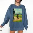 Tung Tung Tung Sahur Baseball Meme Comfort Colors Sweatshirt Blue Jean Tung Tung Tung Sahur Baseball Meme Comfort Colors Sweatshirt Blue Jean
