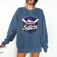 Ultimate Ballers Baseball Comfort Colors Sweatshirt Blue Jean Ultimate Ballers Baseball Comfort Colors Sweatshirt Blue Jean