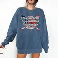 Umpire And Hotdogs 4th July Baseball Moms Comfort Colors Sweatshirt Blue Jean Umpire And Hotdogs 4th July Baseball Moms Comfort Colors Sweatshirt Blue Jean