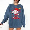 Valentine Baseball Heart Drip Sport Love Valentines Day Boys Comfort Colors Sweatshirt Blue Jean Valentine Baseball Heart Drip Sport Love Valentines Day Boys Comfort Colors Sweatshirt Blue Jean