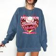 Valentine Baseball Lifestyle Home Plate Ice-Cream Drip Boys Comfort Colors Sweatshirt Blue Jean Valentine Baseball Lifestyle Home Plate Ice-Cream Drip Boys Comfort Colors Sweatshirt Blue Jean
