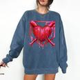 Valentines Day Baseball Red Heart Dab Boys Girls Kids Comfort Colors Sweatshirt Blue Jean Valentines Day Baseball Red Heart Dab Boys Girls Kids Comfort Colors Sweatshirt Blue Jean