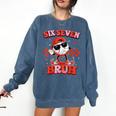 Valentines Day Baseball Six Seven 67 Meme Heart Baseball Dab Comfort Colors Sweatshirt Blue Jean Valentines Day Baseball Six Seven 67 Meme Heart Baseball Dab Comfort Colors Sweatshirt Blue Jean