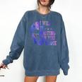 I Will Be Waiting For You At Home Baseball Softball Catcher Comfort Colors Sweatshirt Blue Jean I Will Be Waiting For You At Home Baseball Softball Catcher Comfort Colors Sweatshirt Blue Jean