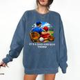 Women's Father Son Baseball Father's Day Comfort Colors Sweatshirt Blue Jean Women's Father Son Baseball Father's Day Comfort Colors Sweatshirt Blue Jean