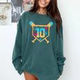 10 Years Old 10th Birthday Baseball Ice Cream Dripping Boys Comfort Colors Sweatshirt Chalky Mint 10 Years Old 10th Birthday Baseball Ice Cream Dripping Boys Comfort Colors Sweatshirt Chalky Mint