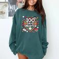 100 Day Baseball School Sports Kids Comfort Colors Sweatshirt Chalky Mint 100 Day Baseball School Sports Kids Comfort Colors Sweatshirt Chalky Mint