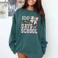 100 Days Of School Baseball 100th Day Of School Coquette Bow Comfort Colors Sweatshirt Chalky Mint 100 Days Of School Baseball 100th Day Of School Coquette Bow Comfort Colors Sweatshirt Chalky Mint