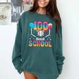 100 Days Of School Baseball Boys Kids 100th Day Of School Comfort Colors Sweatshirt Chalky Mint 100 Days Of School Baseball Boys Kids 100th Day Of School Comfort Colors Sweatshirt Chalky Mint