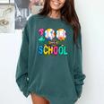 100 Days Of School Baseball Boys Kids Colorful 100th Day Comfort Colors Sweatshirt Chalky Mint 100 Days Of School Baseball Boys Kids Colorful 100th Day Comfort Colors Sweatshirt Chalky Mint