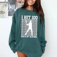 100 Days Of School Boys Kids 100th Day Balls For Baseball Comfort Colors Sweatshirt Chalky Mint 100 Days Of School Boys Kids 100th Day Balls For Baseball Comfort Colors Sweatshirt Chalky Mint