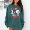 100 Days Of School Dabbing Baseball Hit Student Kids Boys Comfort Colors Sweatshirt Chalky Mint 100 Days Of School Dabbing Baseball Hit Student Kids Boys Comfort Colors Sweatshirt Chalky Mint