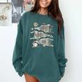 100 Days Smarter Baseball Sport School Celebration Comfort Colors Sweatshirt Chalky Mint