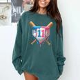 11th Birthday 11yr 2014 Baseball 11 Player 11th Birthday Comfort Colors Sweatshirt Chalky Mint