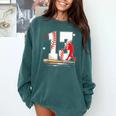 13 Years Old Baseball Birthday Boy 13th Bday Party Comfort Colors Sweatshirt Chalky Mint