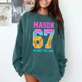 6 7 Mason Baseball Drip Comfort Colors Sweatshirt Chalky Mint 6 7 Mason Baseball Drip Comfort Colors Sweatshirt Chalky Mint