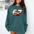 6 7 Six Seven American Baseball Graphic Comfort Colors Sweatshirt Chalky Mint 6 7 Six Seven American Baseball Graphic Comfort Colors Sweatshirt Chalky Mint