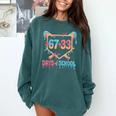 67 33 Days Of School Baseball Drip 100 Days Of School Comfort Colors Sweatshirt Chalky Mint