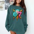 67 Baseball Ice Cream Drip Kids Comfort Colors Sweatshirt Chalky Mint 67 Baseball Ice Cream Drip Kids Comfort Colors Sweatshirt Chalky Mint
