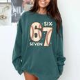 67 Baseball Six Seven 6 7 Meme Kids 67 Teen Boys 6-7 Comfort Colors Sweatshirt Chalky Mint 67 Baseball Six Seven 6 7 Meme Kids 67 Teen Boys 6-7 Comfort Colors Sweatshirt Chalky Mint