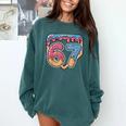 67 Ice Cream Drip Meme Baseball Comfort Colors Sweatshirt Chalky Mint