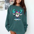 67 Meme Six Seven 6 7 Meme Baseball Drip Comfort Colors Sweatshirt Chalky Mint 67 Meme Six Seven 6 7 Meme Baseball Drip Comfort Colors Sweatshirt Chalky Mint