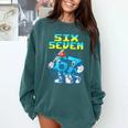 67 Six Seven 6-7 Italian Brainrot Kids Baseball Meme Comfort Colors Sweatshirt Chalky Mint 67 Six Seven 6-7 Italian Brainrot Kids Baseball Meme Comfort Colors Sweatshirt Chalky Mint