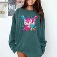 67 Six Seven Ice Cream Drip Baseball Boys Youth Comfort Colors Sweatshirt Chalky Mint