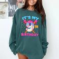 9th Birthday Baseball 9 Year Old Ice Cream Drip Boy Baseball Premium Tri-Blend Comfort Colors Sweatshirt Chalky Mint 9th Birthday Baseball 9 Year Old Ice Cream Drip Boy Baseball Premium Tri-Blend Comfort Colors Sweatshirt Chalky Mint